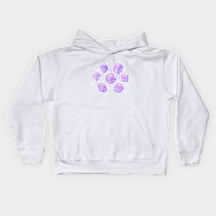 RPG Lilac Dice Kids Hoodie